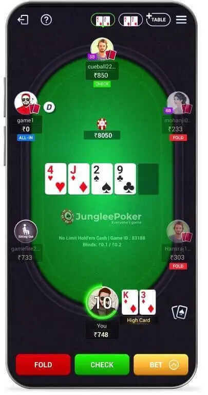 Junglee Poker